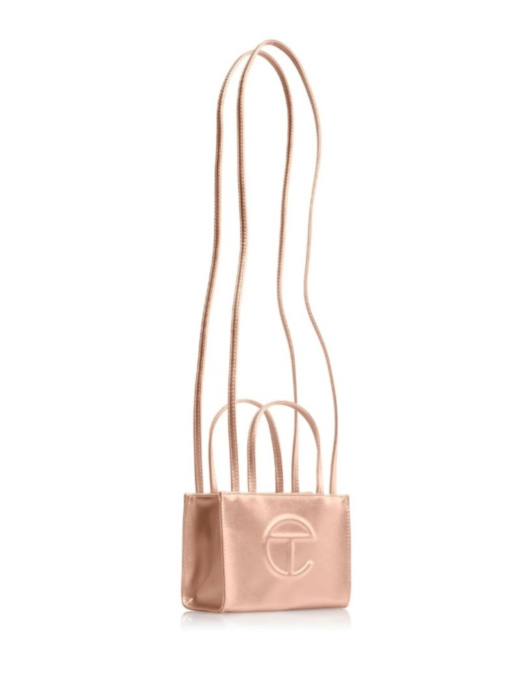 Telfar Small Copper Shopping Bag Brand New With Tags Authentic Full Set - Picture 3 of 10